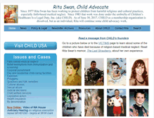 Tablet Screenshot of childrenshealthcare.org